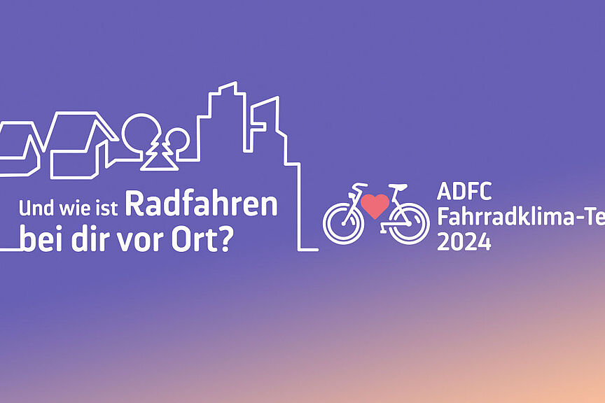 Fahrradklimatest Keyvisual  Fahrradklimatest 2024